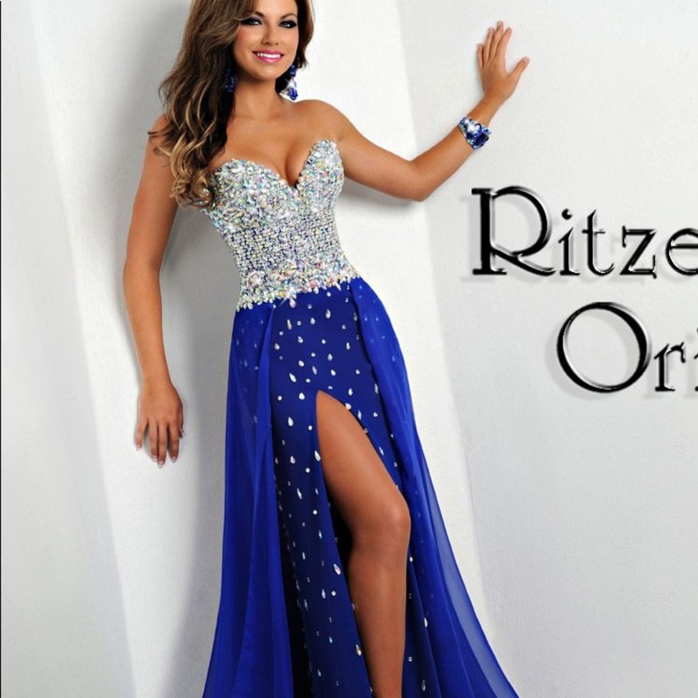 Ritzee Originals Custom Pageant dress sz 2